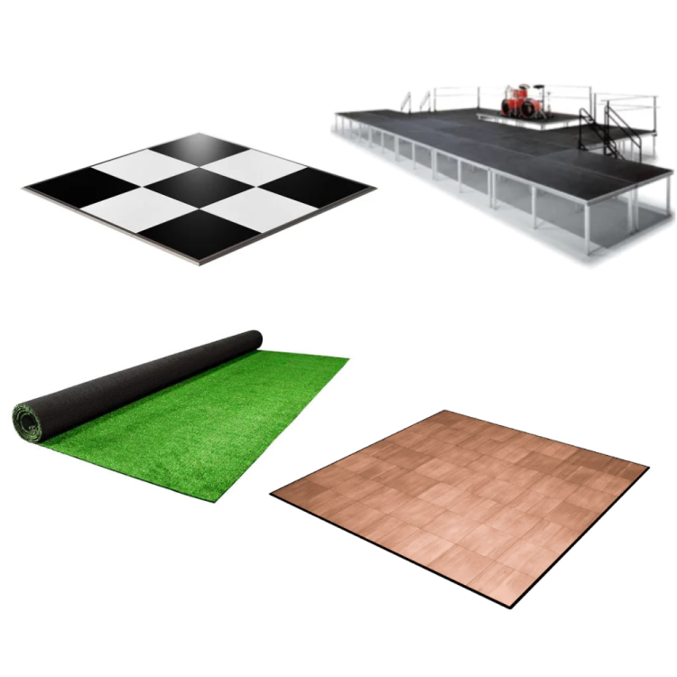 Dance Floor, Stage & Turf