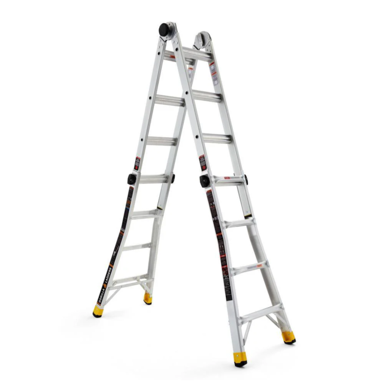Aluminum Multi-Purpose Ladder 18 Ft