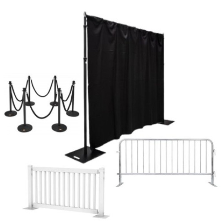 Pipe and Drape & Crowd Control