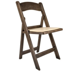Walnut Folding Chair